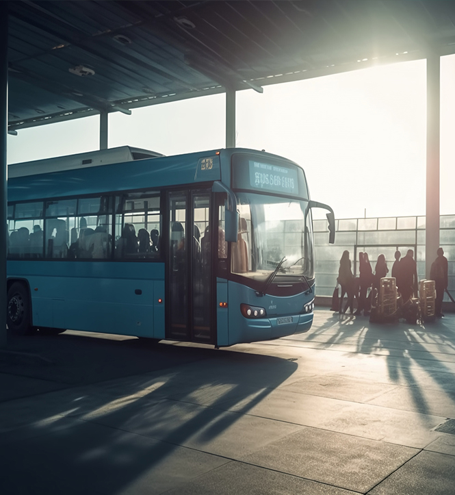 シャトルバス送迎